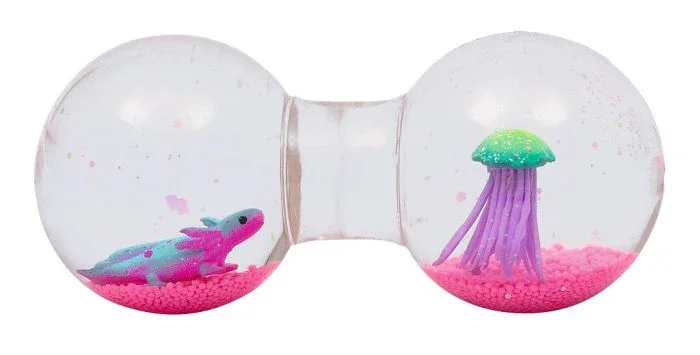 Axolotl Doppel-Knautschis – Anti-Stress-Ball mit Wasserfüllung – Bild 2