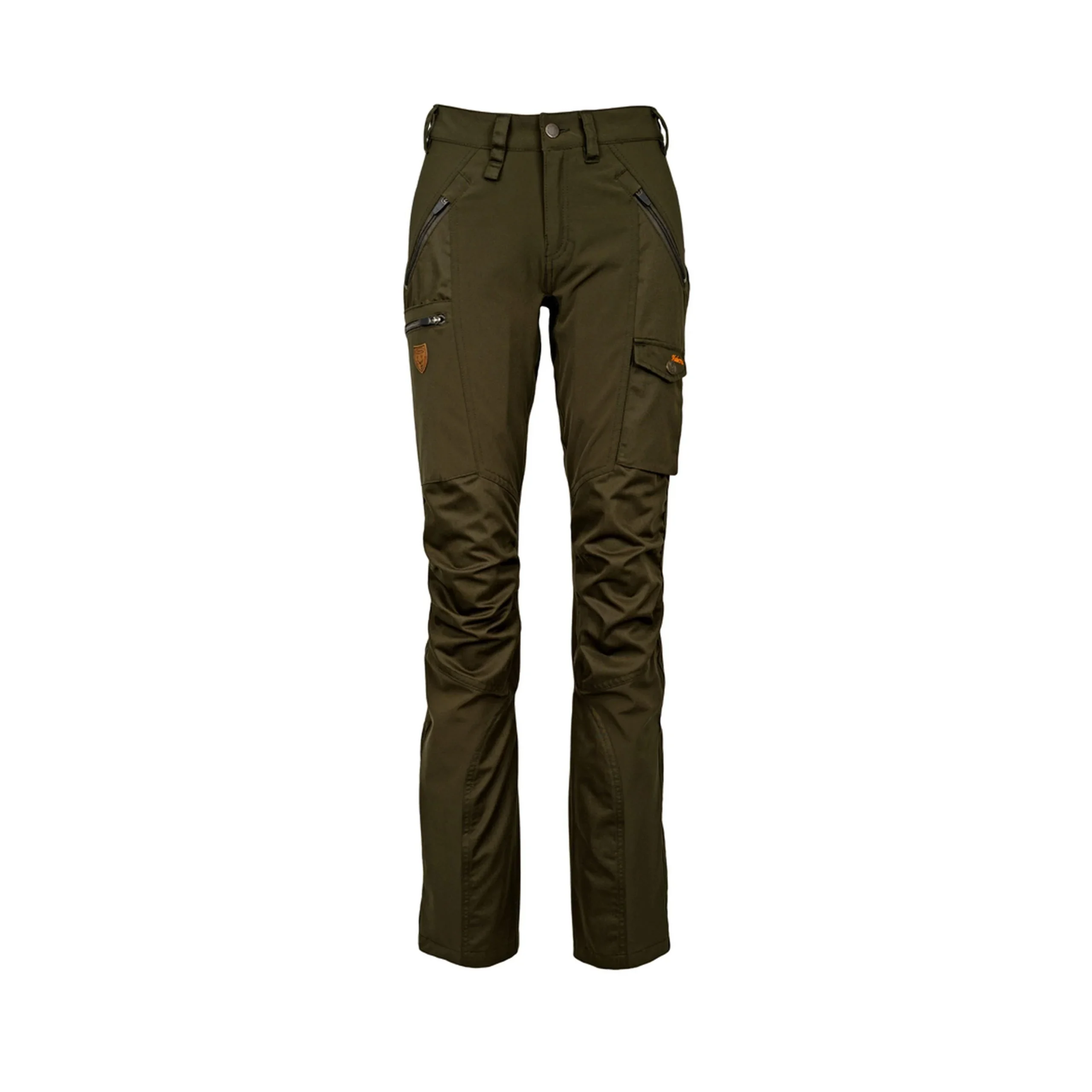 HUBERTUS Ladies Fashion Damen Jagdhose HYDRO Stretch dunkel-oliv – Bild 2