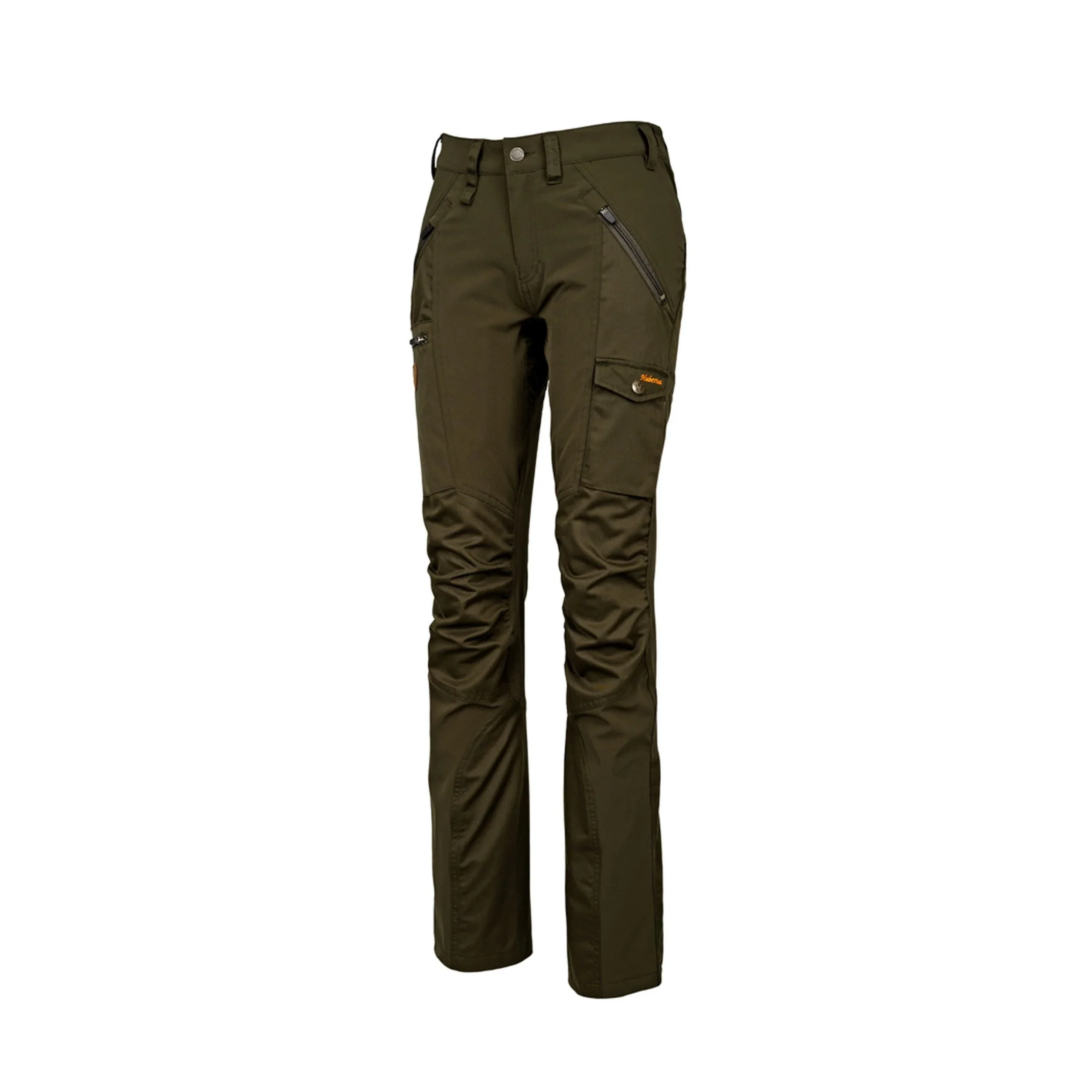HUBERTUS Ladies Fashion Damen Jagdhose HYDRO Stretch dunkel-oliv – Bild 3