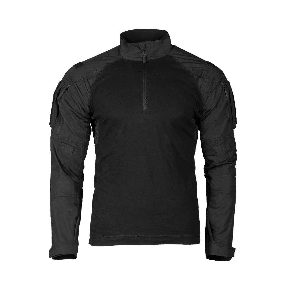 MIL-TEC® Feldhemd Tactical 2.0 schwarz Combat Shirt Einsatzhemd – Bild 2