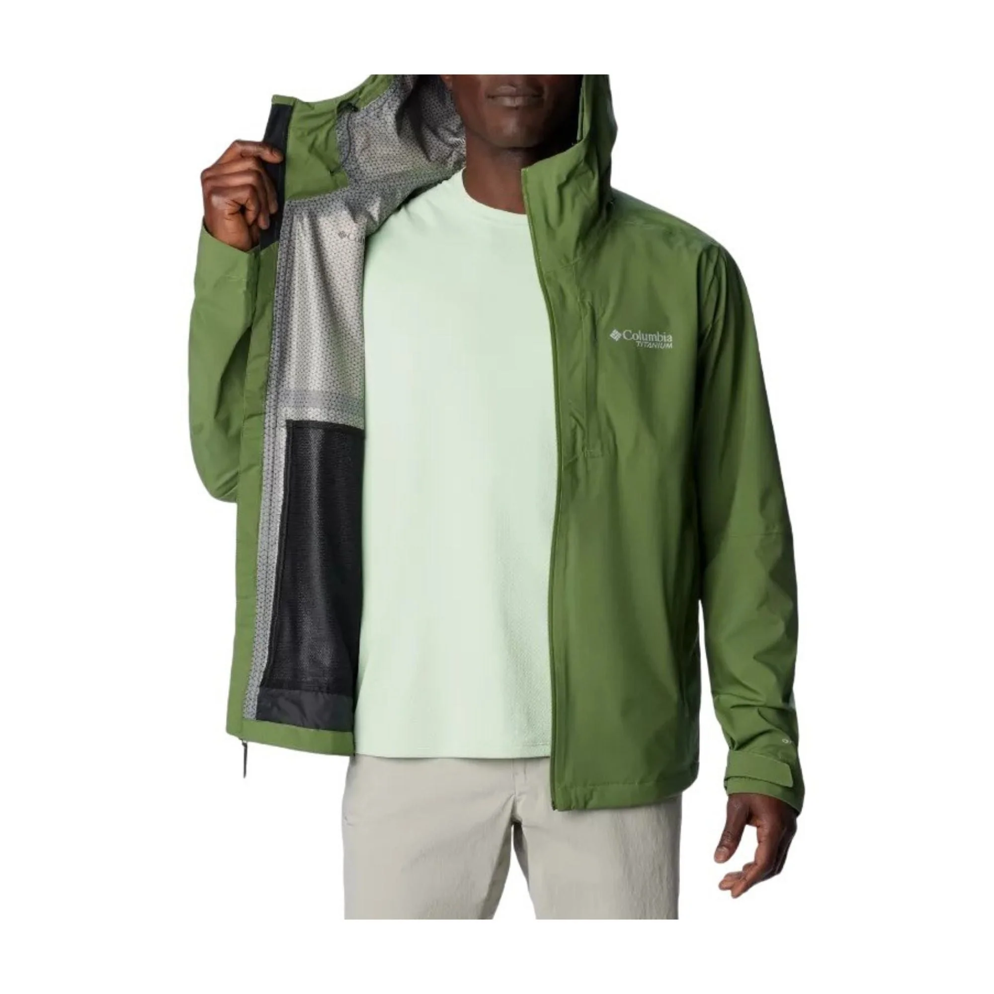 Columbia - Ampli-Dry II WP M Jacke // Grün – Bild 5