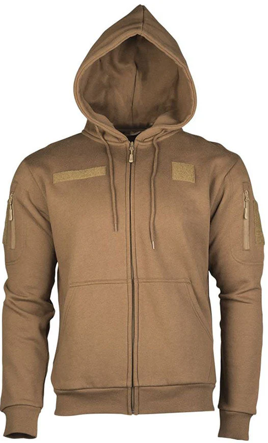 Mil-Tec - Taktischer Hoodie // Dunkler Sand / Coyote – Bild 2