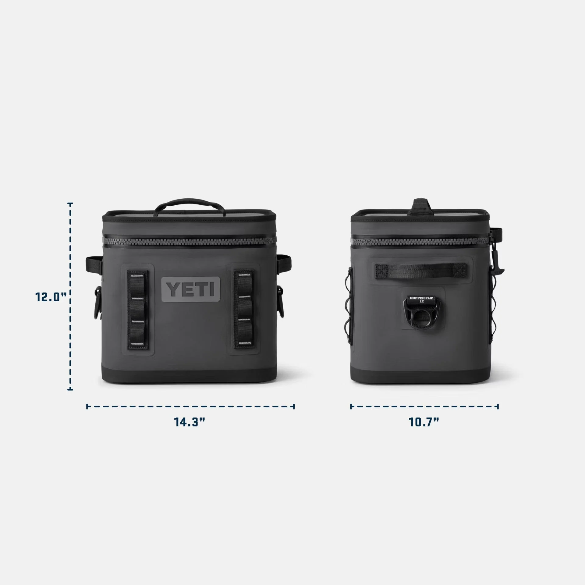 YETI - Hopper Flip Soft Kühltasche 12L // Olivgrün – Bild 9