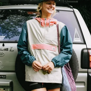 Eden Oversized Wasserabweisende Jacke – Feather