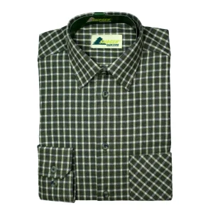 SKOGEN Hemd 1/1 Arm Herrenhemd Jagdhemd Wanderhemd Karohemd