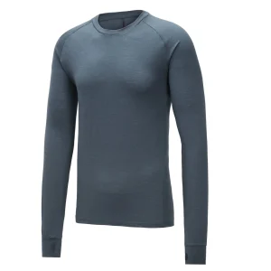 PANTHER - MENS MERINO WOOL BASELAYER BIG CAT LONG SLEEVE CREW NECK