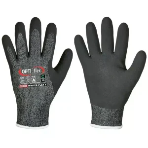 OPTI FLEX Winter Flex 5 Winterhandschuhe Latex Schnittschutz, Hitzeschutz und Kälteschutz