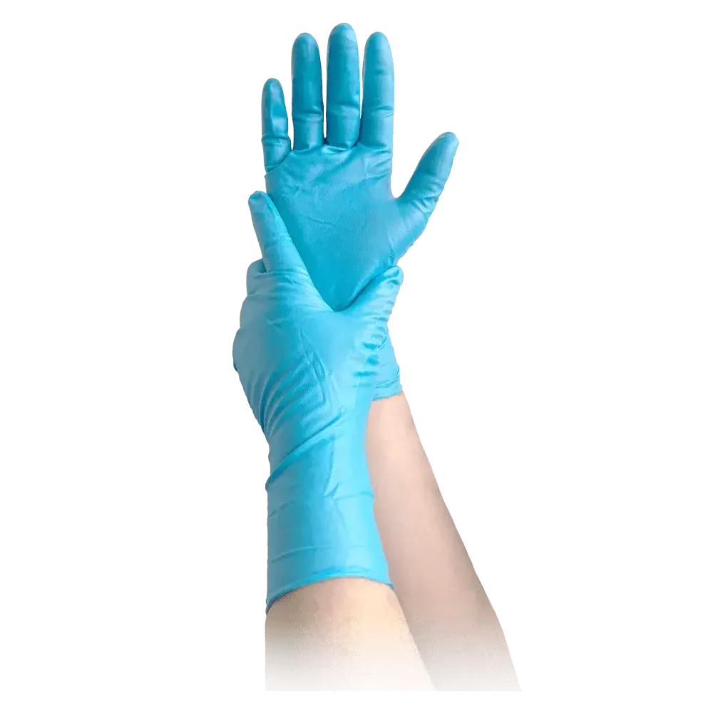MaiMed ChemGuard PF Nitrilhandschuhe Blau 50 Stück Chemikalienschutz – Bild 4