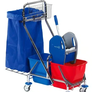 Doppelfahrwagen 17 l ausgestattet SOLID | Floorstar DOFA20PLUS