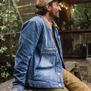 Vantage Denimjacke - Mittelblaue Denim