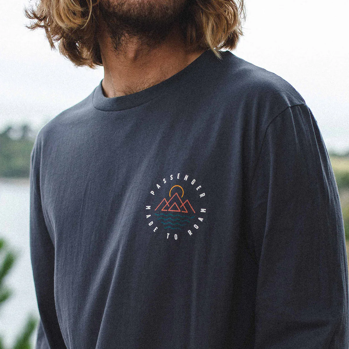 Escapism Langarm-T-Shirt - Verblasstes Schwarz – Bild 5