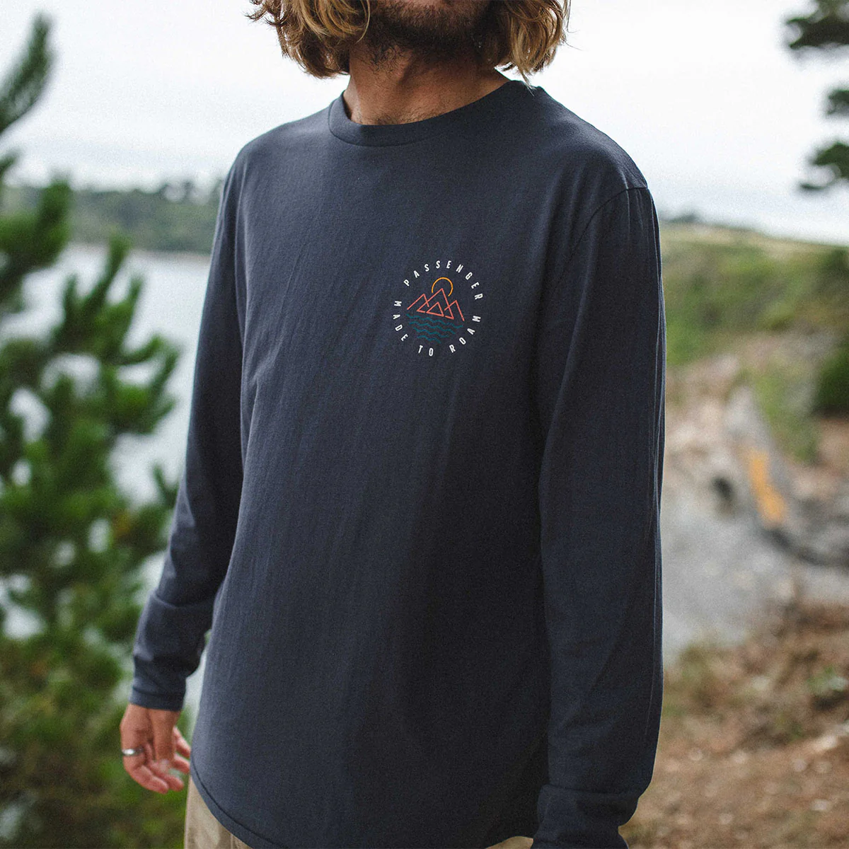 Escapism Langarm-T-Shirt - Verblasstes Schwarz – Bild 3