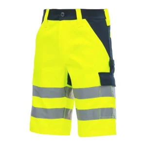 NITRAS MOTION TEX VIZ | Warnschutz Shorts | 7570