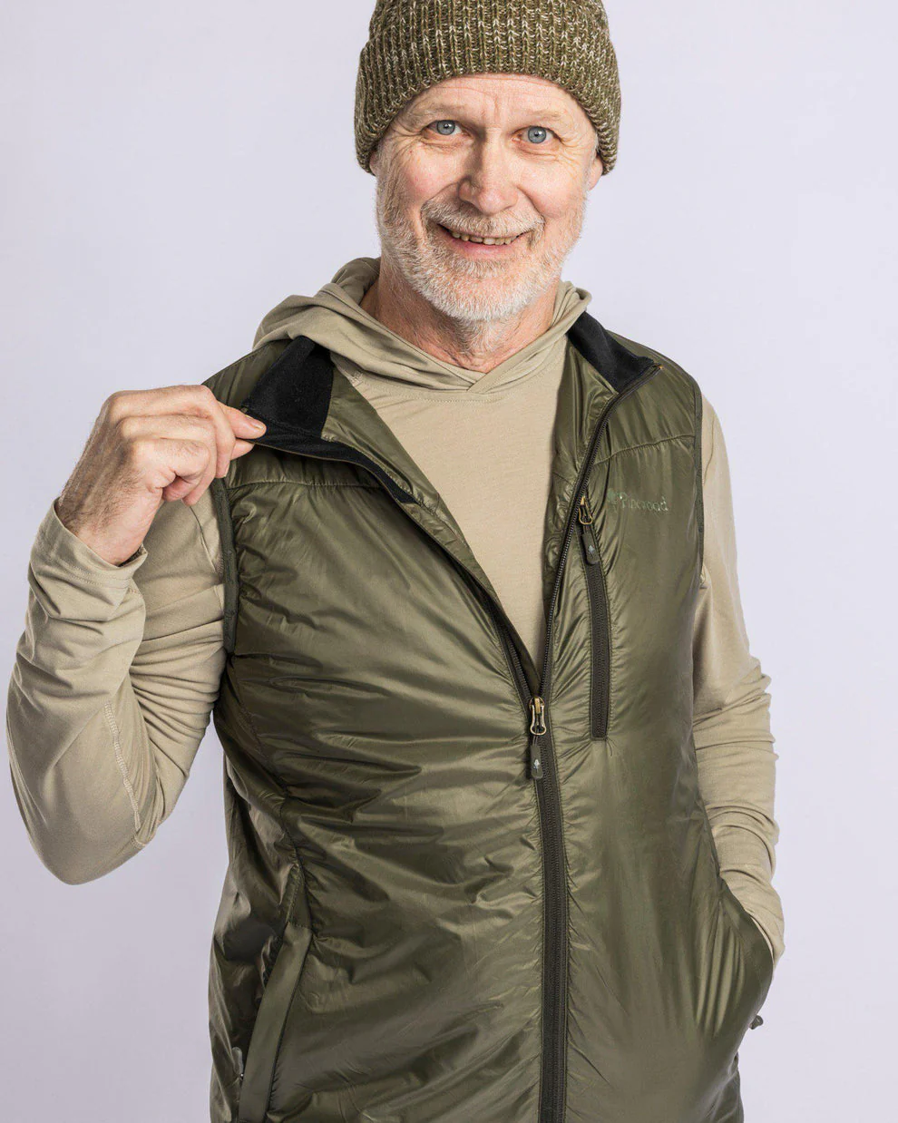 Pinewood® Wool Insulated Midlayer Weste für Herren – Bild 4