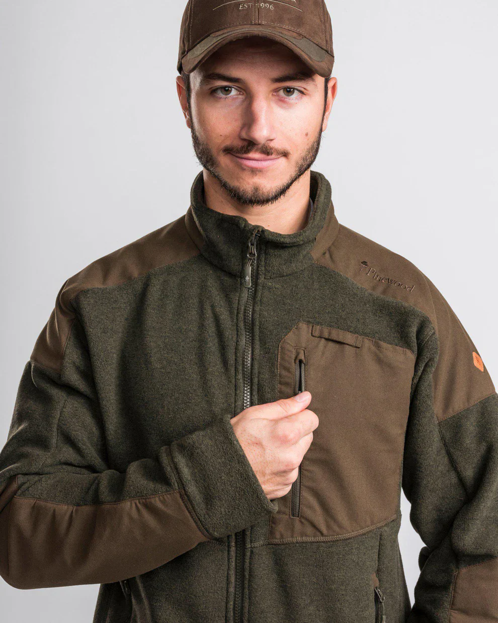 Smaland Forest Fleece Jacke Herren