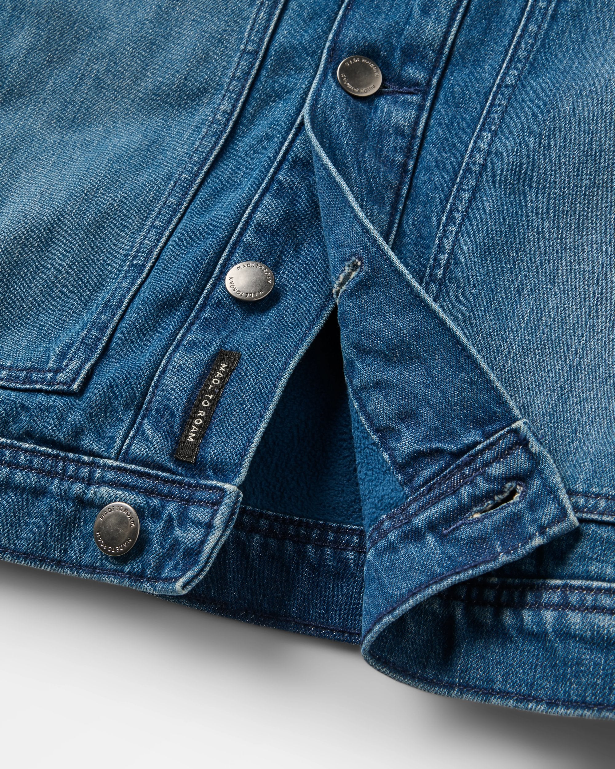 Vantage Denimjacke - Mittelblaue Denim – Bild 9