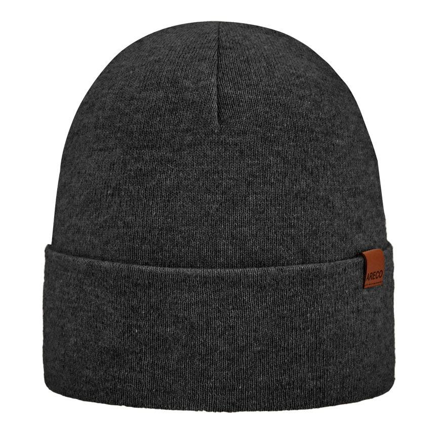 ARECO Unisex Beanie Cashmere Cashfive Geo 7376 Mütze Strickmütze – Bild 3