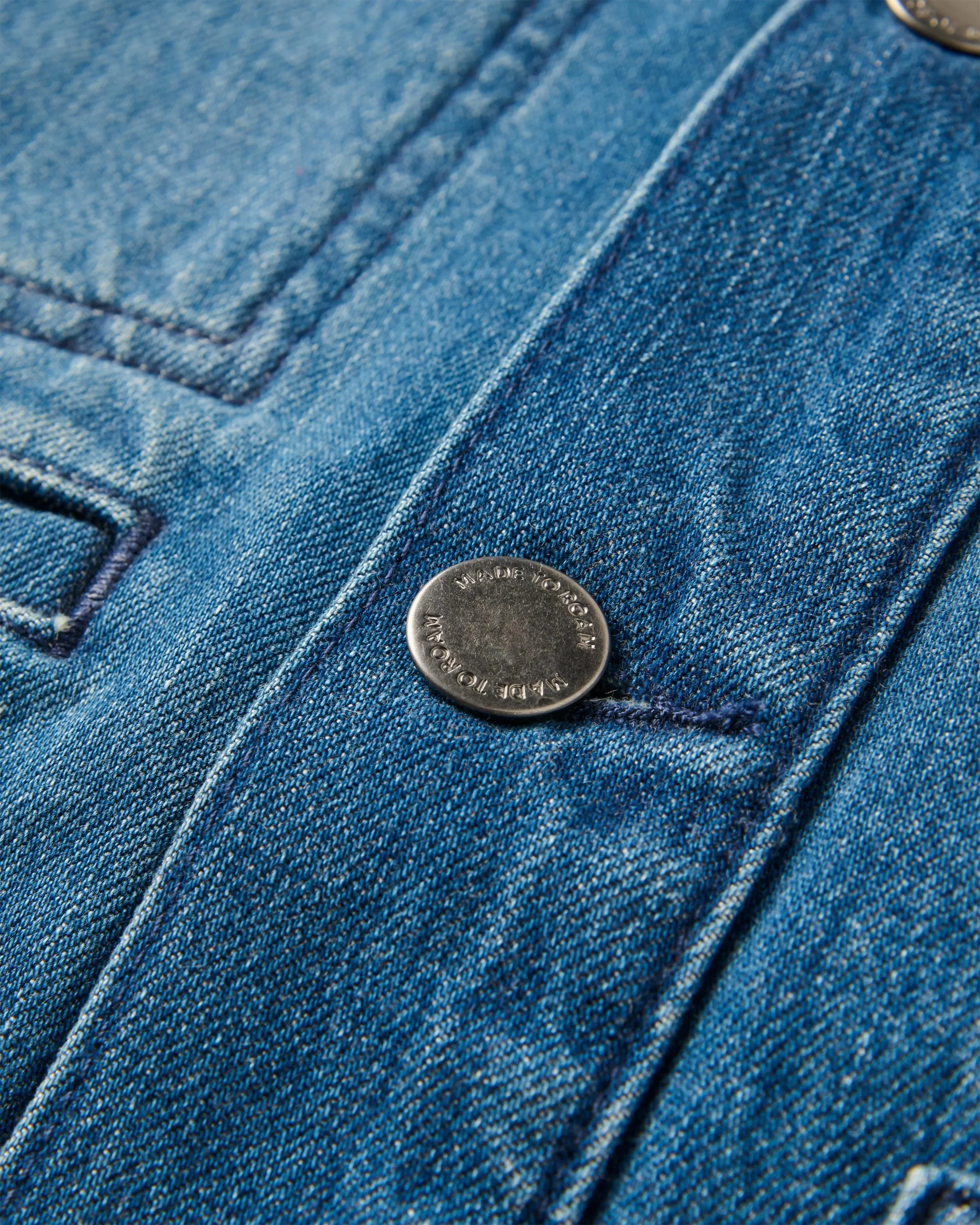 Vantage Denimjacke - Mittelblaue Denim – Bild 8