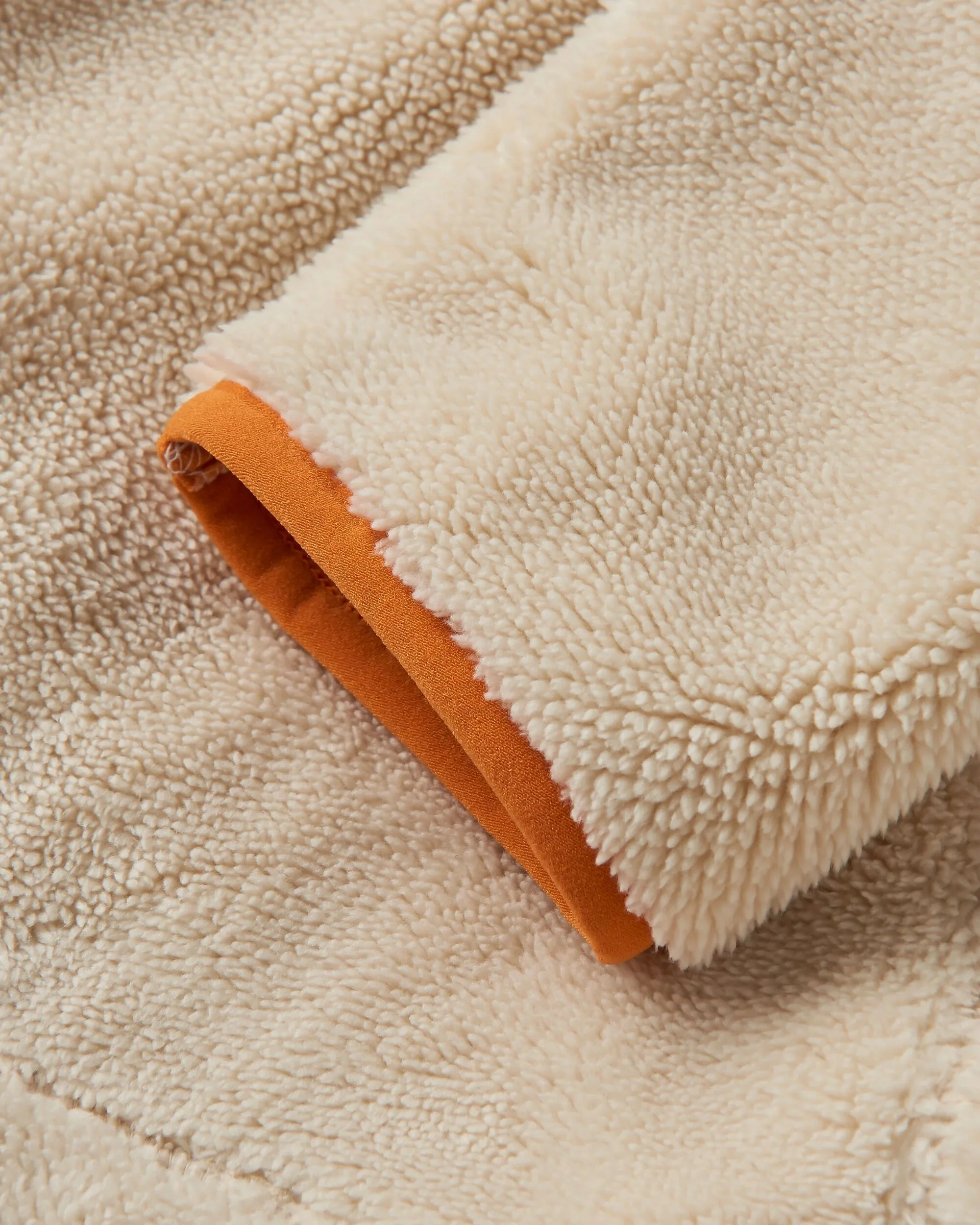 Iris Fleecejacke ohne Kragen – Hafer – Bild 8