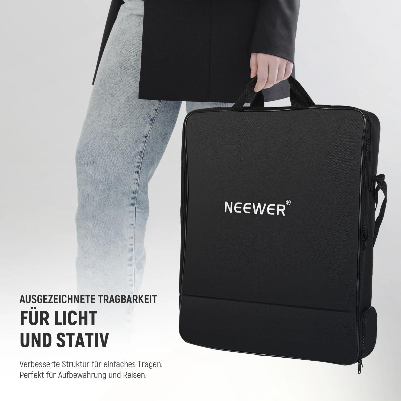 NEEWER RP18B Pro Ringlicht Set mit Ständer und Handyhalterung – Bild 9