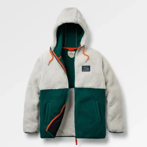 Nestling Sherpa-Fleece mit Polar-Futter - Grey Dawn/Rain Forest