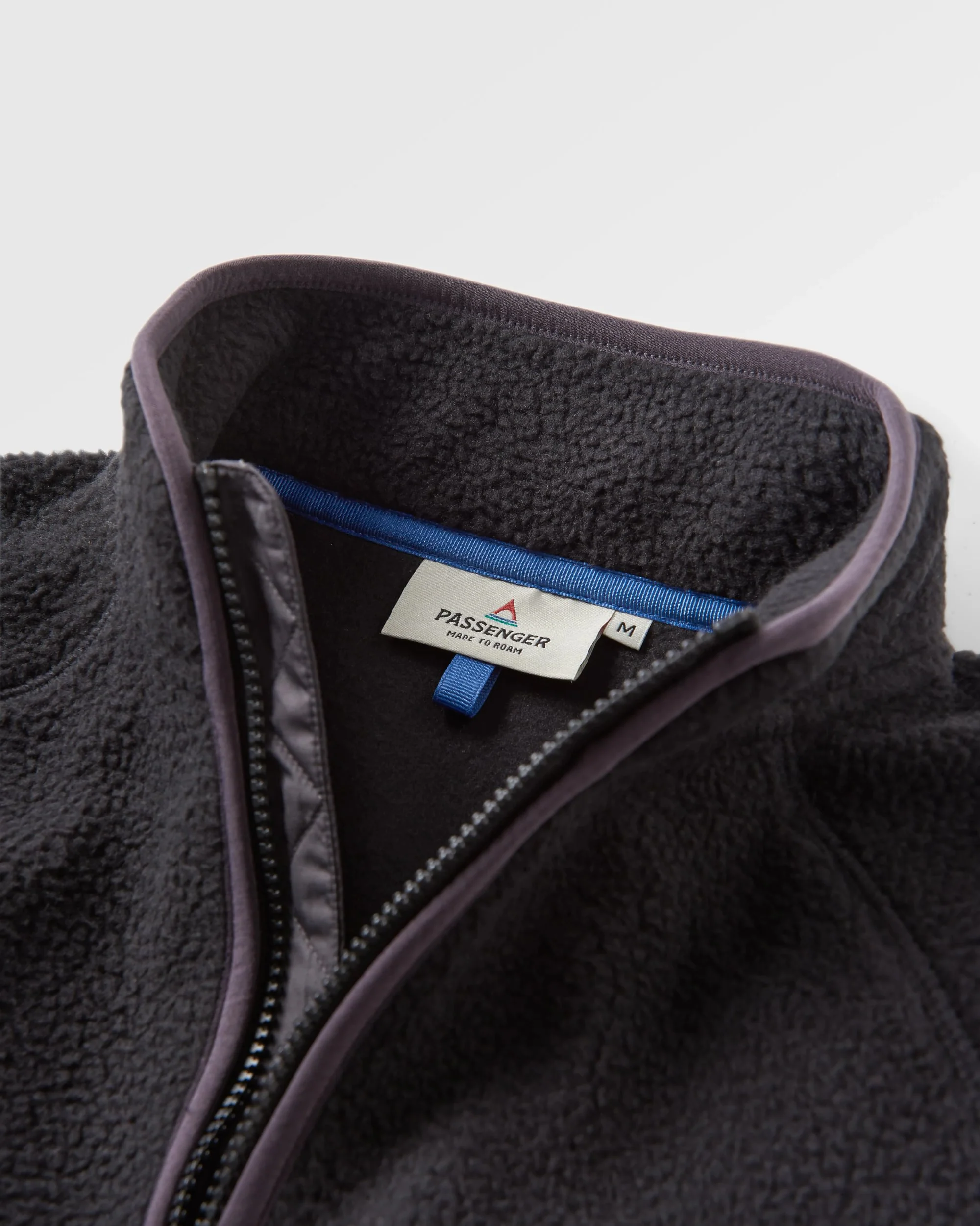 Tripper 2.0 Sherpa-Fleece mit Reißverschluss - Schwarz – Bild 5