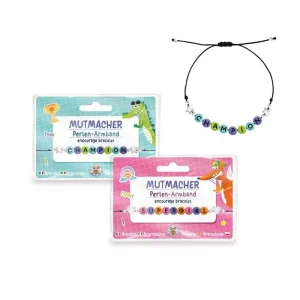 ABC-5 Perlen-Armband Mutmacher