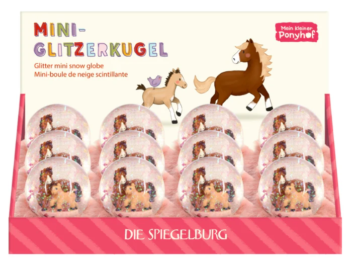 Mini-Glitzerkugel – Mein kleiner Ponyhof