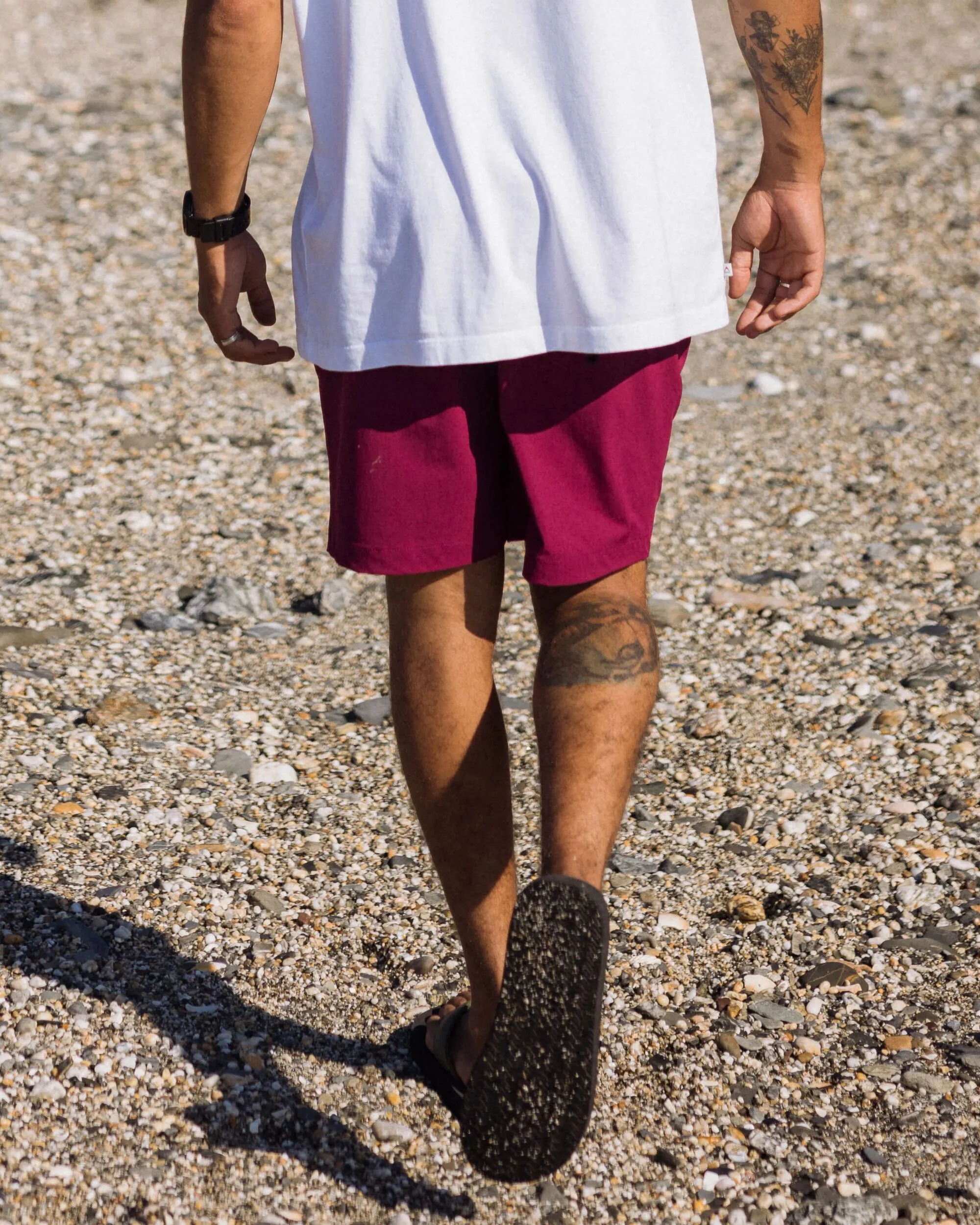 Drifter Gefütterte Badeshose - Warme Beere – Bild 5