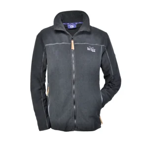 BRIGG  Herren Fleecejacke  TILL  anthrazit  Fleece Outdoor Jacke