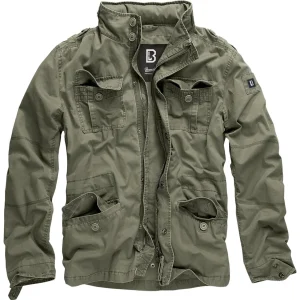 Brandit Britannia Jacket 3116  olive Herren Jacke Army Feldjacke