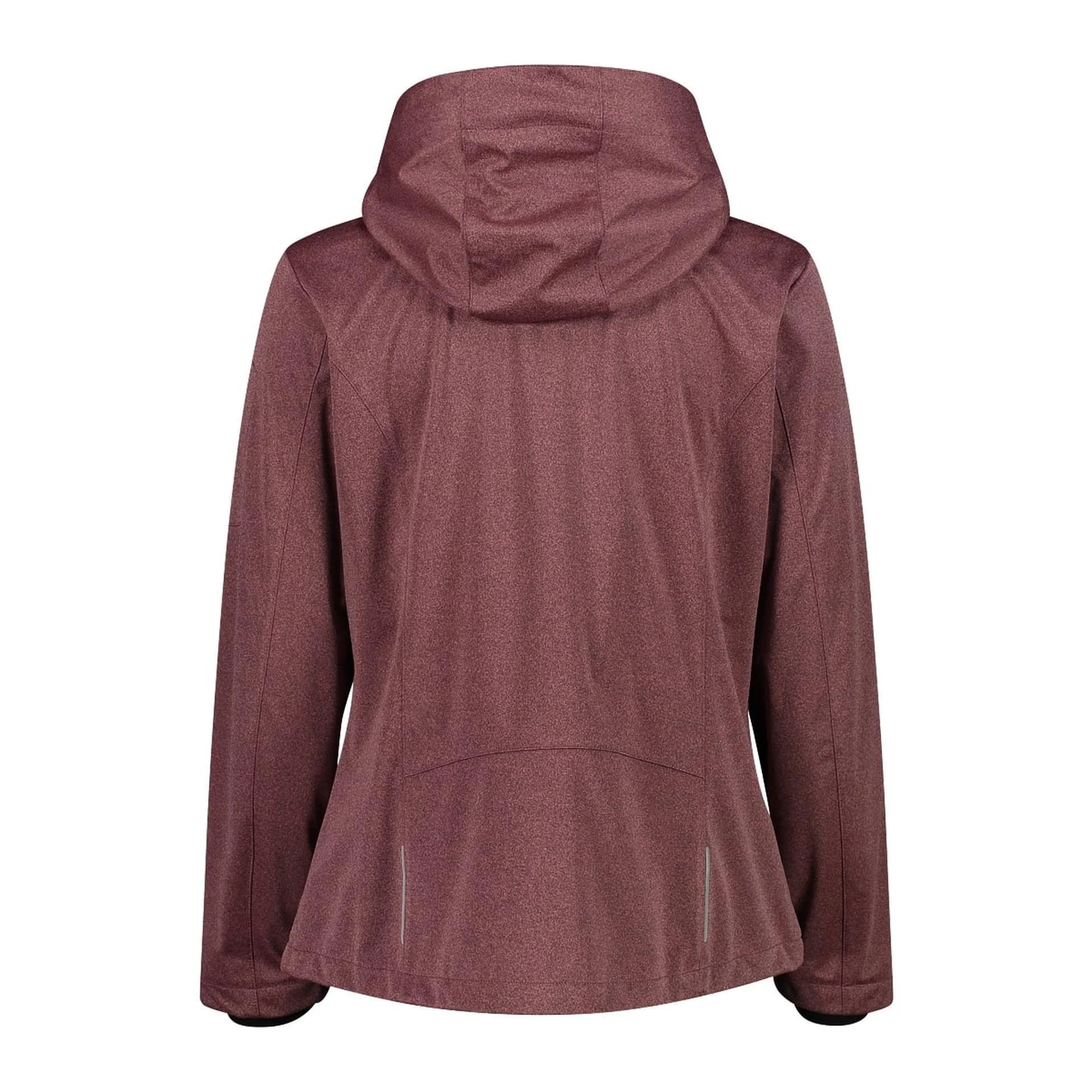 CMP Damen Softshelljacke Women Jacket Zip Hood 39A5016M darker orchidea meliert – Bild 4