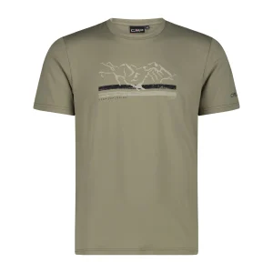 CMP Herren Funktionsshirt Stretch Man T-Shirt  39T7567  sage