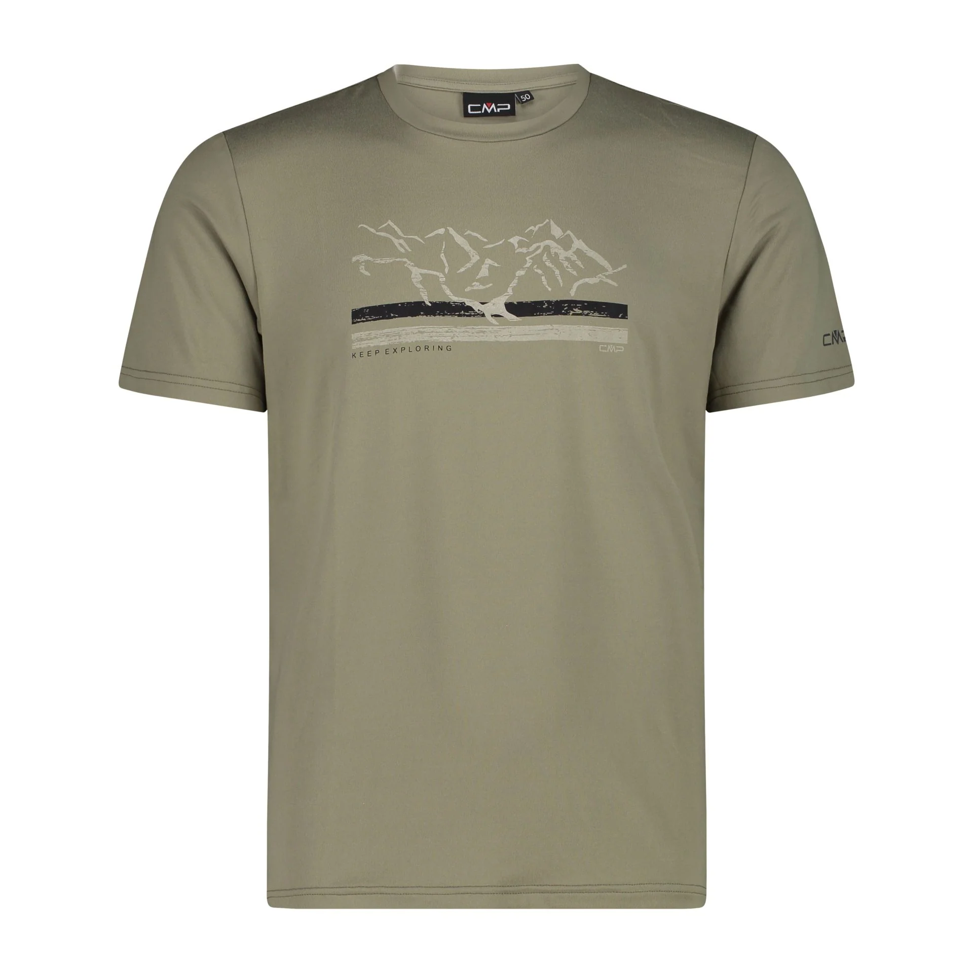 CMP Herren Funktionsshirt Stretch Man T-Shirt 39T7567 sage – Bild 2