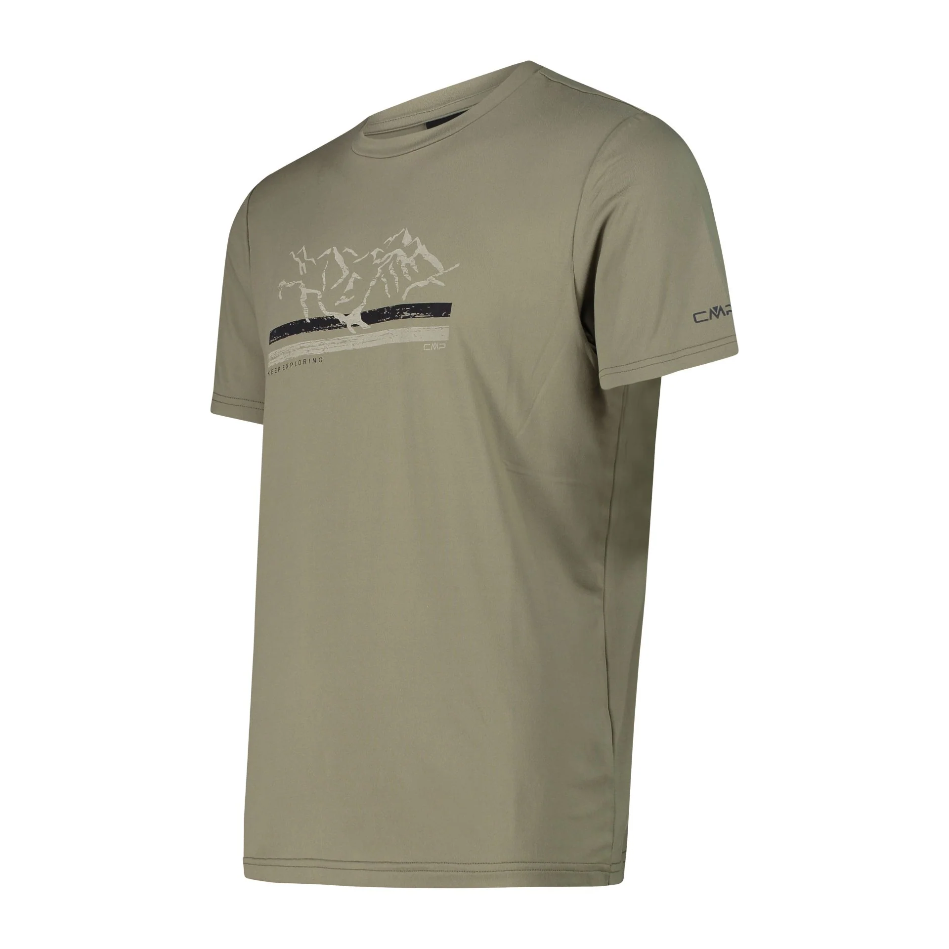 CMP Herren Funktionsshirt Stretch Man T-Shirt 39T7567 sage – Bild 3