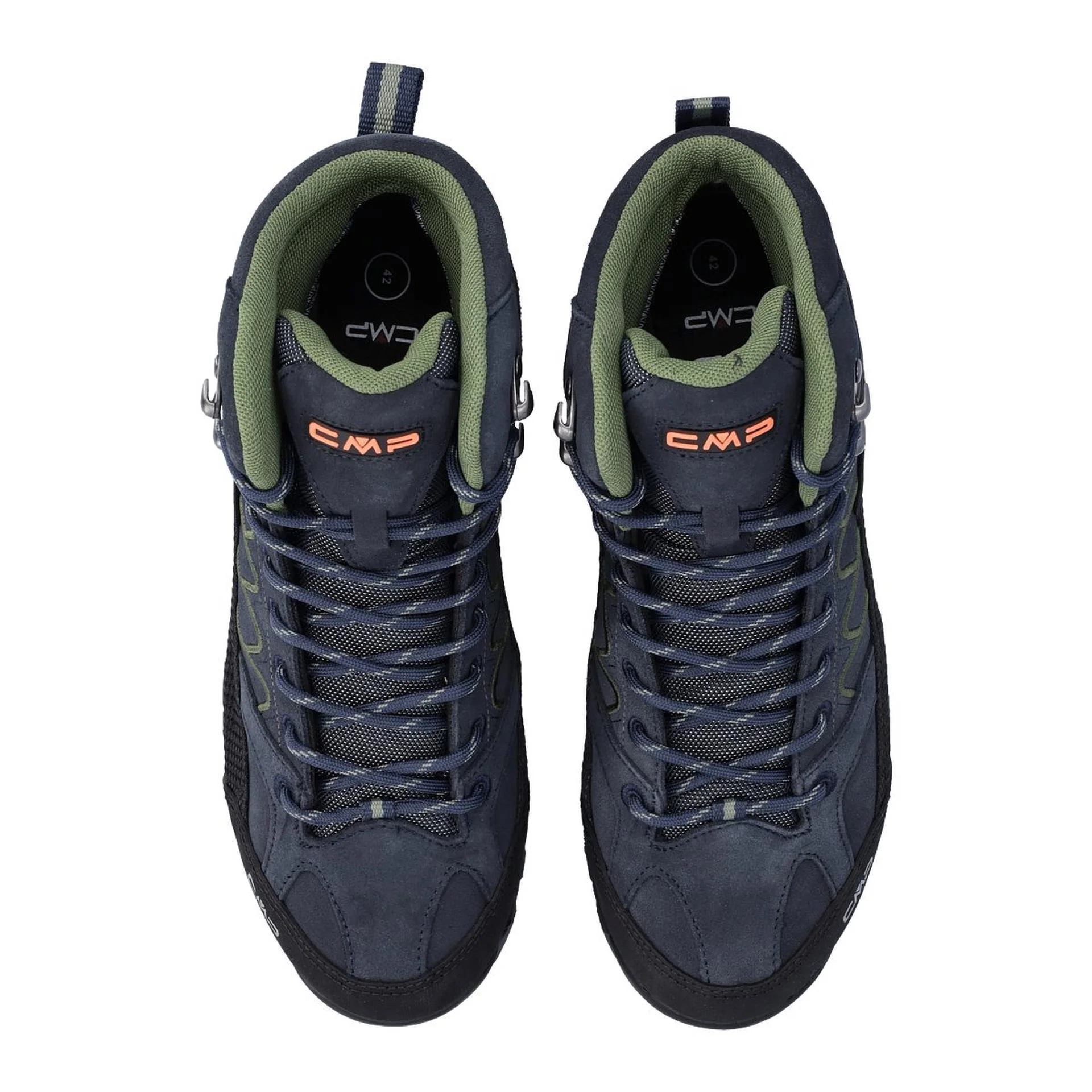 CMP Herren Moon Mid Trekking Schuhe WP 31Q4797 b.blue-torba – Bild 4