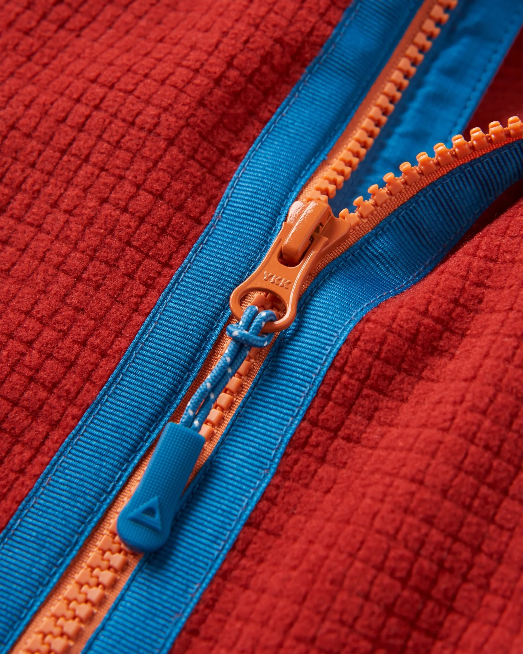 Off Trail Grid-Polarfleece - Rotocker/Birke – Bild 3