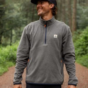 Switchback Micro Polartec® Fleece - Grau Meliert 2