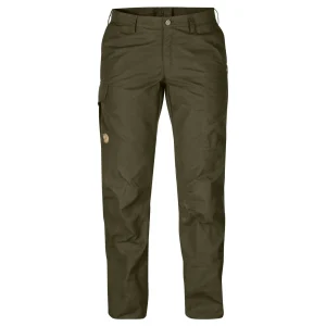 Fjällräven Karla Pro Trousers 89726 dark oliv G-1000 Damenhose Outdoor Jagdhose