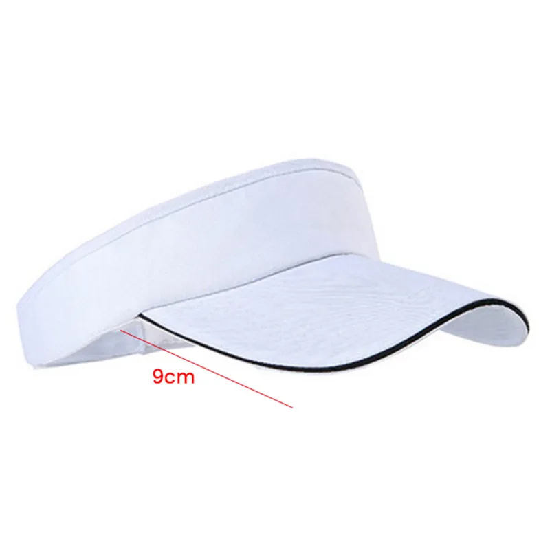 Tennis Visor Kappe für Damen & Herren – Verstellbare Sport Sonnenkappe | Leichte Lauf-, Strand- & Outdoor Tennis Mütze – Bild 9