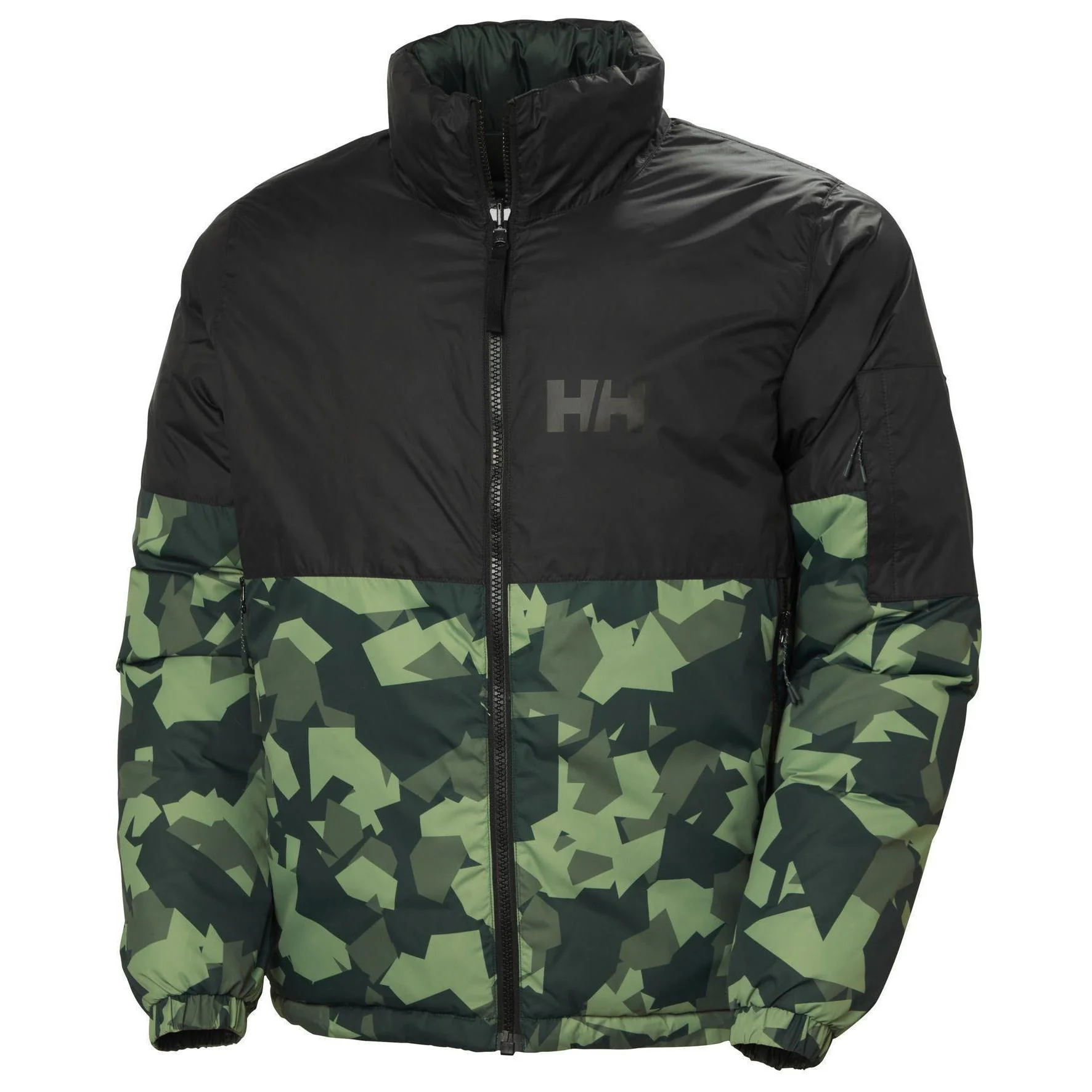 HH Helly Hansen Active Reversible Jacket 53596 darkest spruce Herren Retro Wendejacke – Bild 2