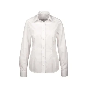 HUBERTUS Damen Bluse 1/1 Arm weiß tailliert Musiker- Schüzenbluse