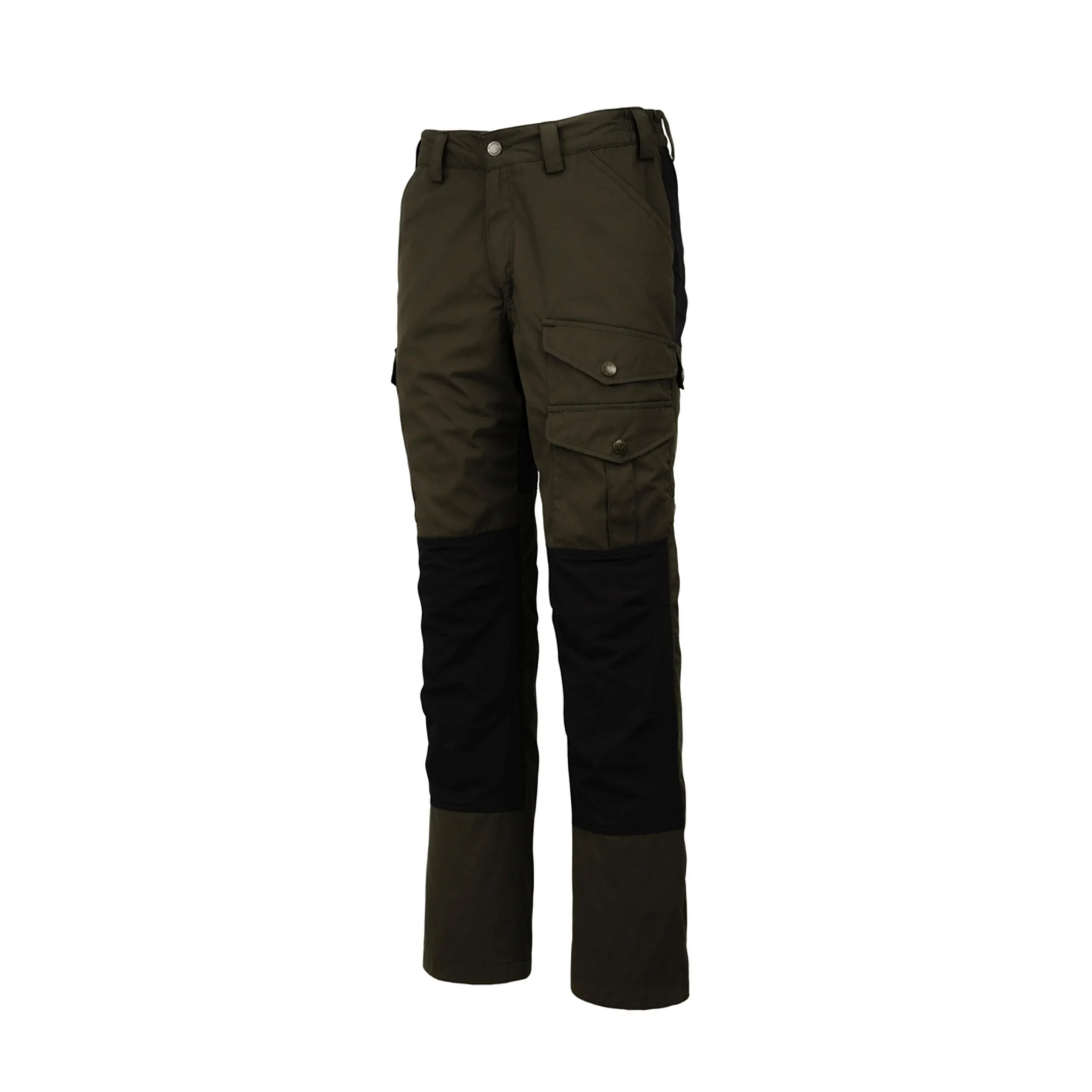 HUBERTUS Oudoor Thermo-Hose OS1200 mit Besatz oliv/braun Jagdhose – Bild 3