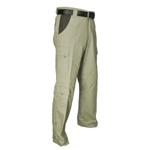 HUBERTUS Zipp-Off  Outdoorhose HIRSCHFÄNGER OS30 khaki / oliv Zipphose