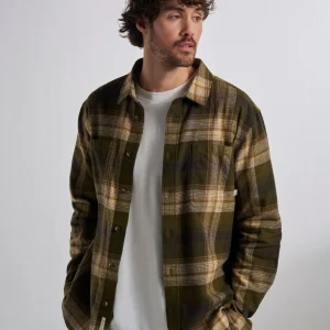 Backcountry Kariertes Hemd - Dunkeloliv Karo