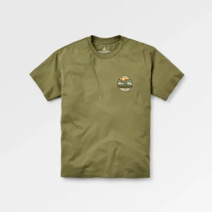 Lässiges Relaxed Fit T-Shirt - Khaki