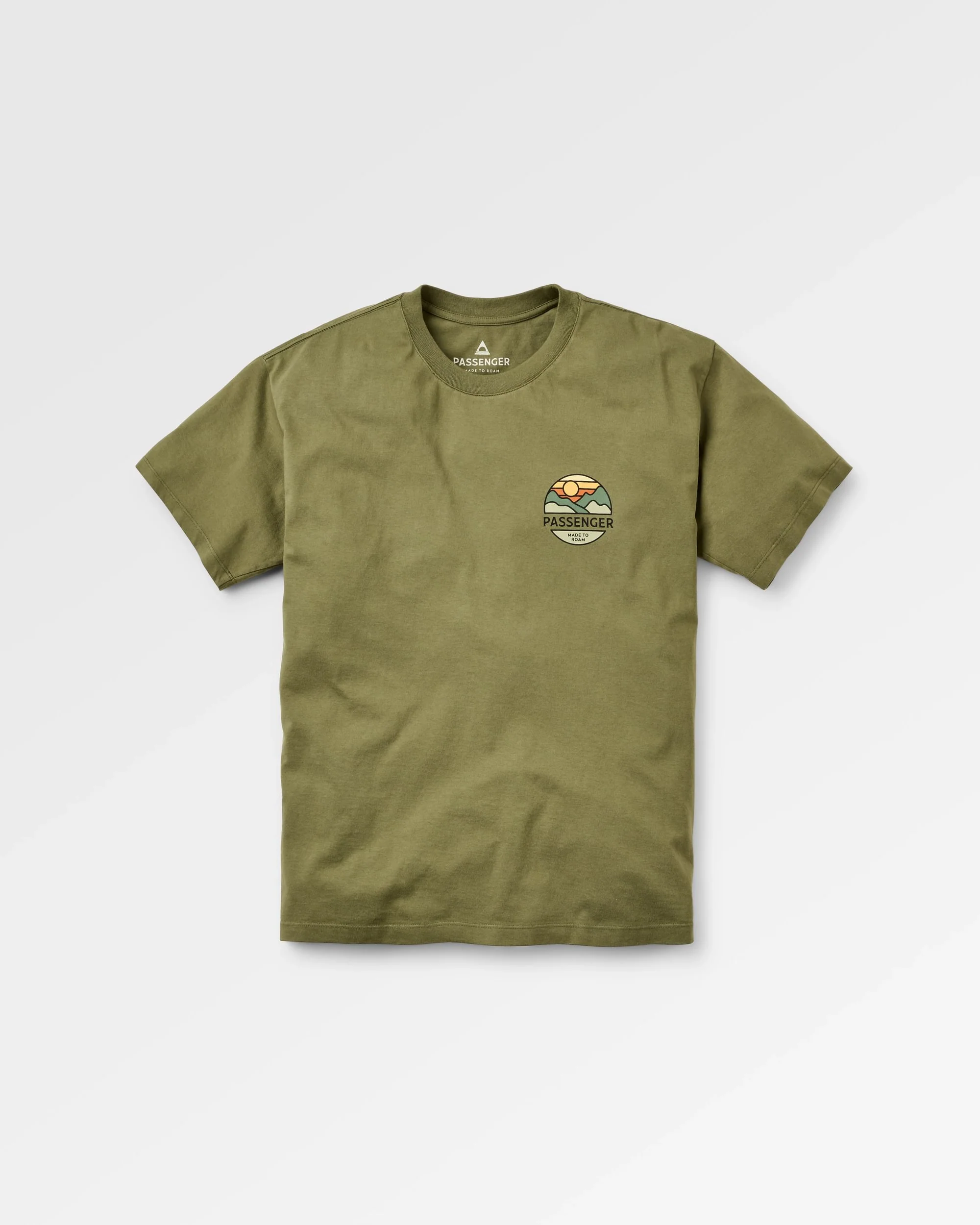 Lässiges Relaxed Fit T-Shirt - Khaki