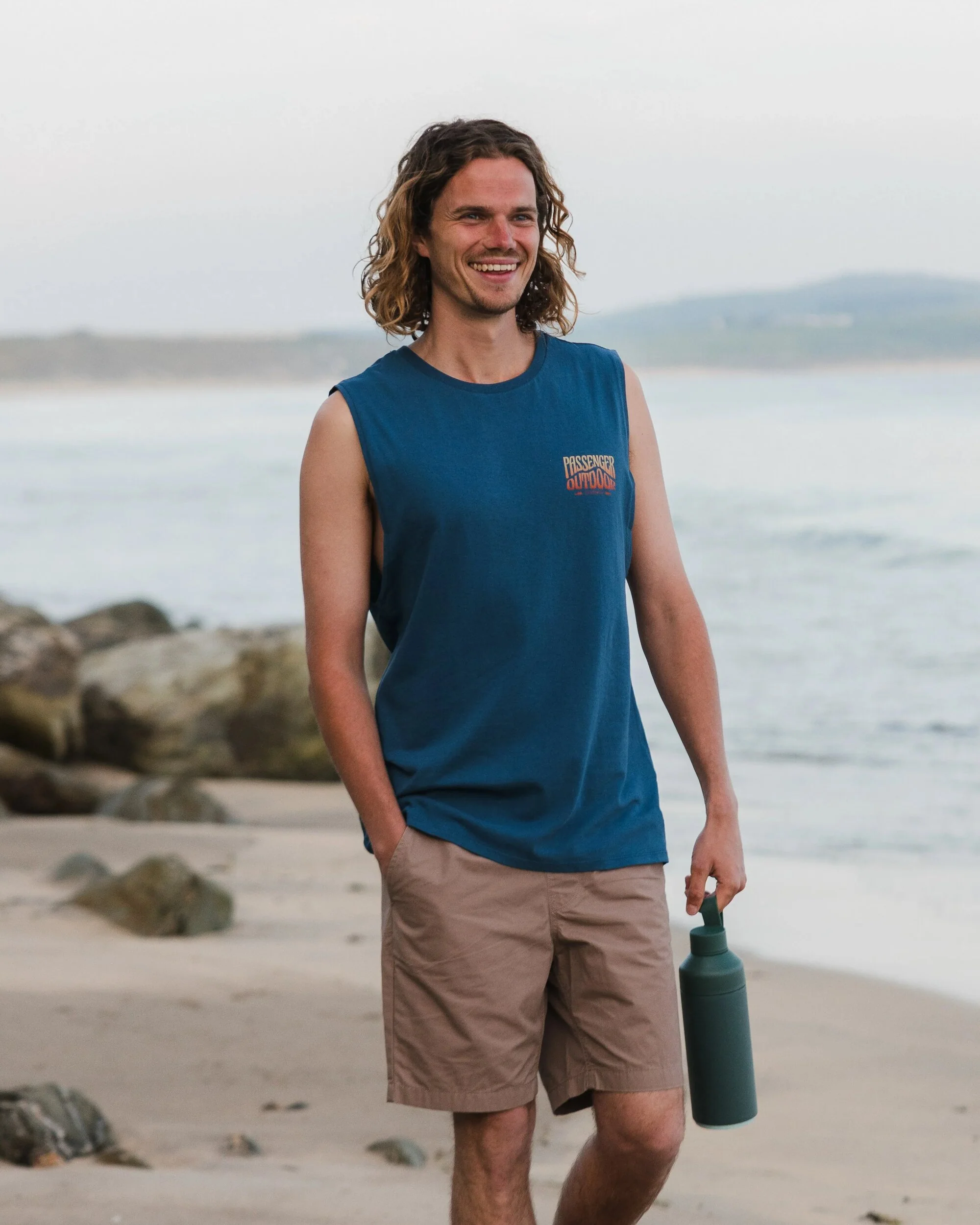 Yuca Top - Dunkler Denim – Bild 5