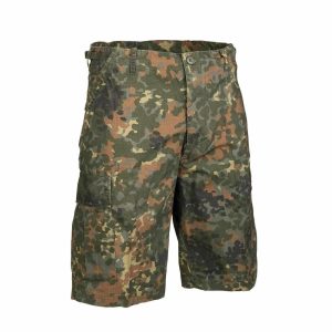 Mil-TEC® Bermuda R/S cotton prewash flecktarn Military Style Hose Shorts