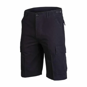 Mil-TEC® Bermuda R/S cotton prewash schwarz Military Style Hose Shorts
